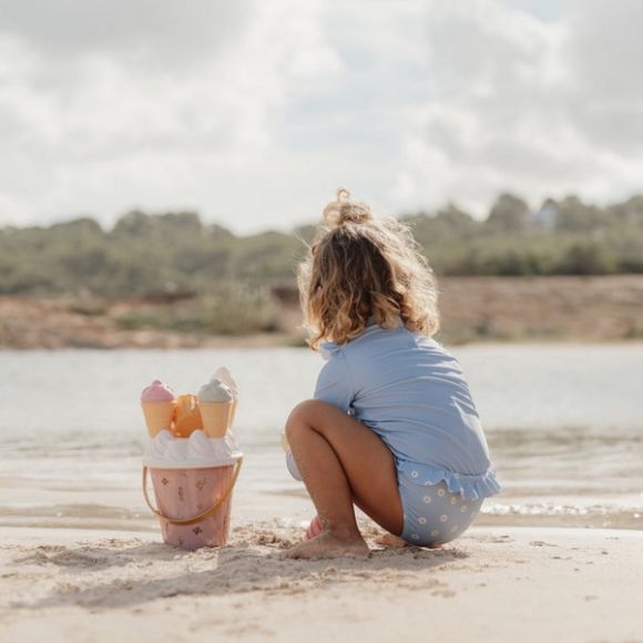 Σετ κουβαδάκια παραλίας Little Dutch Ice Cream Ocean Dreams Ροζ στο Bebe Maison