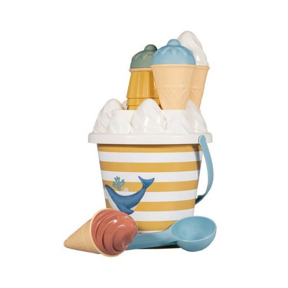 Σετ κουβαδάκια παραλίας Little Dutch Ice Cream Ocean Dreams Μπλε στο Bebe Maison