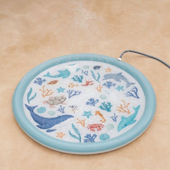 Φουσκωτό στρώμα παιχνιδιού Little Dutch Sprinkler Ocean Dreams Μπλε 150 εκ. στο Bebe Maison