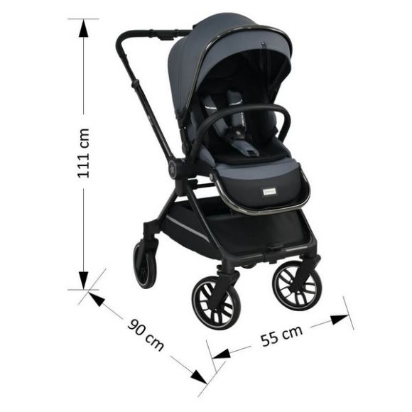 Πολυκαρότσι Bebe Stars Mirage 3 σε 1 Grey 330-188 στο Bebe Maison