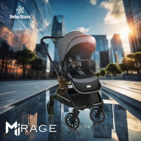 Πολυκαρότσι Bebe Stars Mirage 3 σε 1 Grey 330-188 στο Bebe Maison
