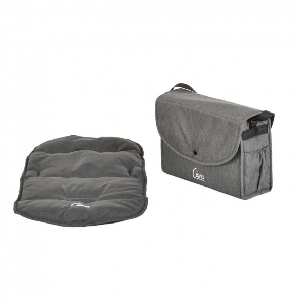 Πολυκαρότσι Cangaroo Ciara 2 σε 1 Grey with black στο Bebe Maison