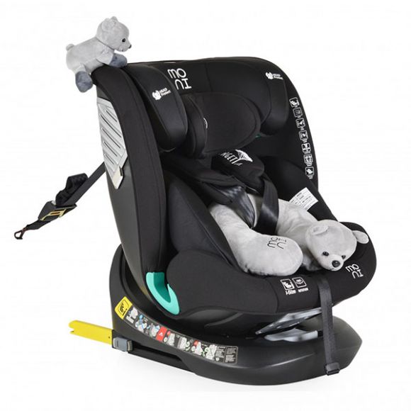 Κάθισμα αυτοκινητου Moni i-size 40-150 εκ Serengeti gentle black στο Bebe Maison