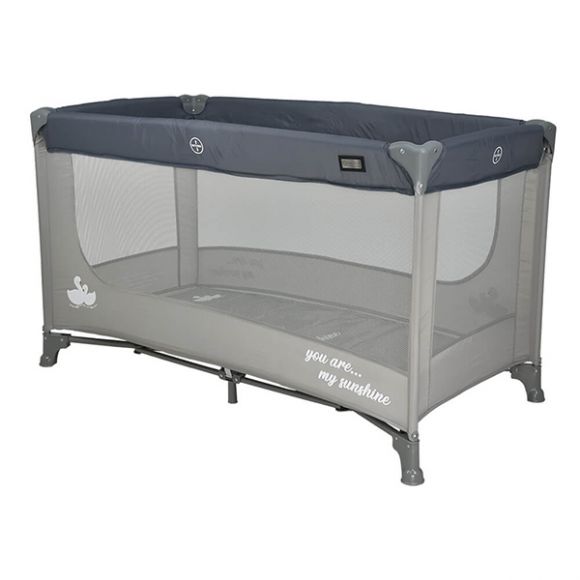 Παρκοκρέβατο Bebe Stars Sunshine Grey 883-186 στο Bebe Maison