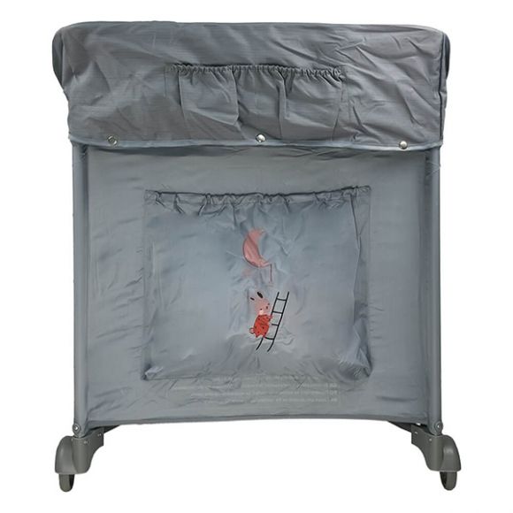 Διώροφο Παρκοκρέβατο Bebe Stars Dreamer με αλλαξιέρα Grey 887-186 στο Bebe Maison