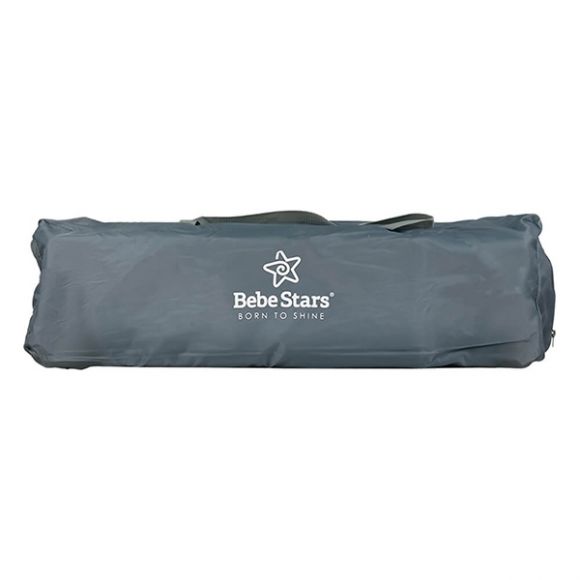 Διώροφο Παρκοκρέβατο Bebe Stars Dreamer με αλλαξιέρα Grey 887-186 στο Bebe Maison