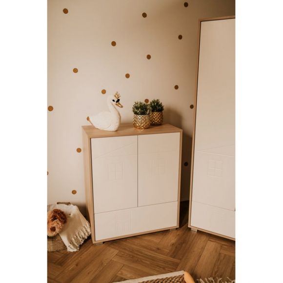 Ολοκληρωμένο βρεφικό δωμάτιο Klups Ida λευκό 120*60cm στο Bebe Maison