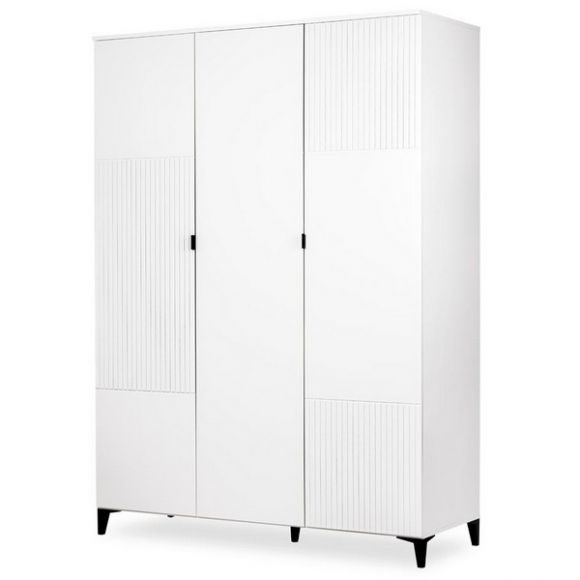 Βρεφική τρίφυλλη ντουλάπα Klups Mia 137x52x191 στο Bebe Maison