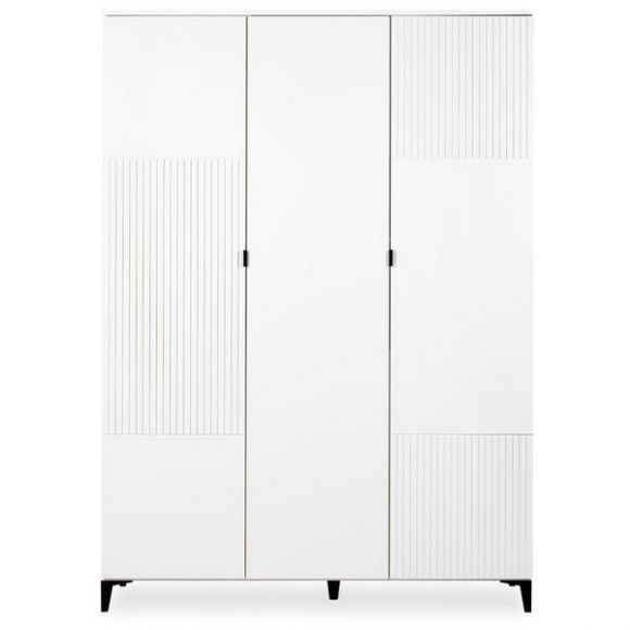 Βρεφική τρίφυλλη ντουλάπα Klups Mia 137x52x191 στο Bebe Maison