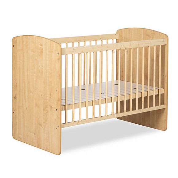 Βρεφικό κρεβάτι καναπές Klups Karolina II φυσικό 120*60cm στο Bebe Maison