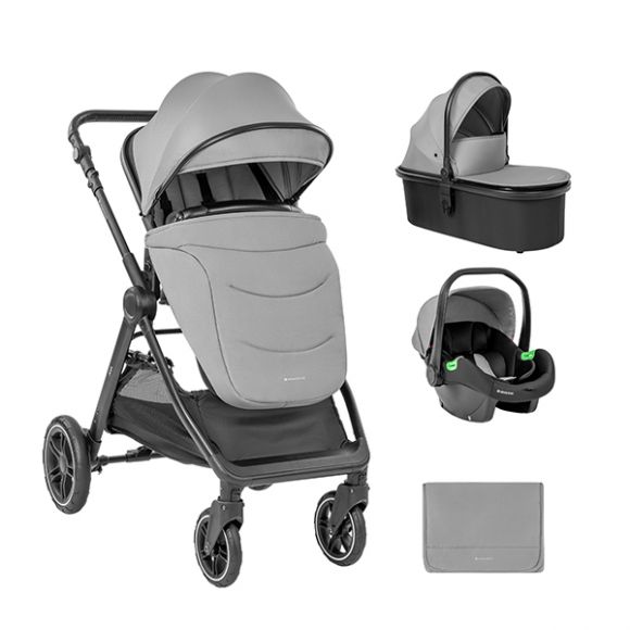 Πολυκαρότσι Kikka Boo Ava 3 σε 1 Grey στο Bebe Maison