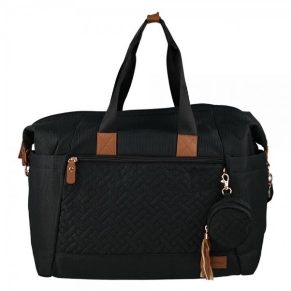 Τσάντα αλλαξιέρα Bebe Stars Volcano Black στο Bebe Maison