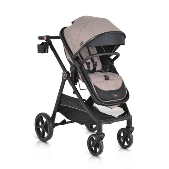 Πολυκαρότσι 2 σε 1 Moni Tokyo Beige στο Bebe Maison