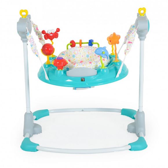 Βρεφικό τραμπολίνο Cangaroo Vista turquoise στο Bebe Maison