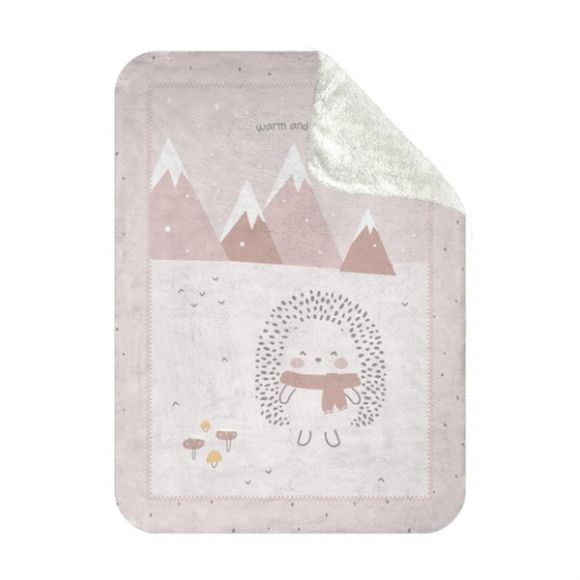 Κουβέρτα βελουτέ αγκαλιάς Kikka Boo Super Soft  Sherpa Hedge Hugs στο Bebe Maison