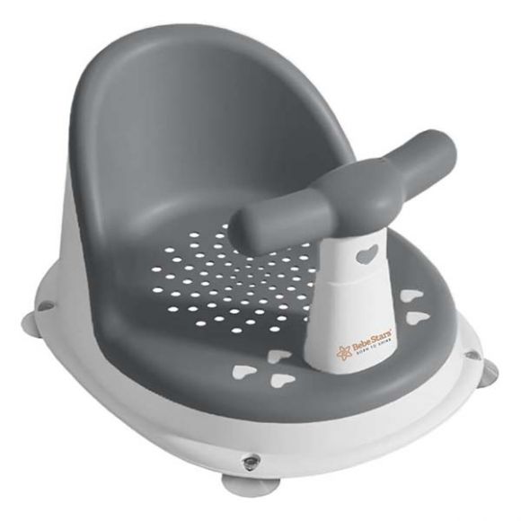 Αντιολισθητικό καθισματάκι μπάνιου της Bebe Stars Grey στο Bebe Maison