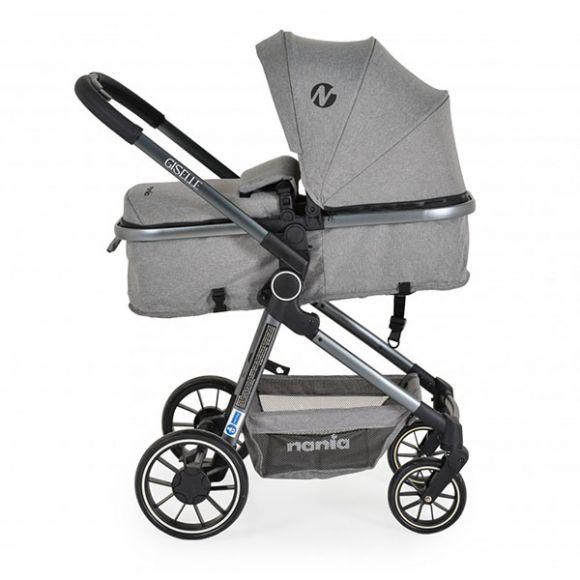 Πολυκαρότσι 2 σε 1 Moni Giselle grey στο Bebe Maison