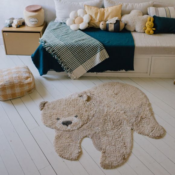 Χαλί δωματίου Lorena Canals Αρκούδος 120x122 στο Bebe Maison