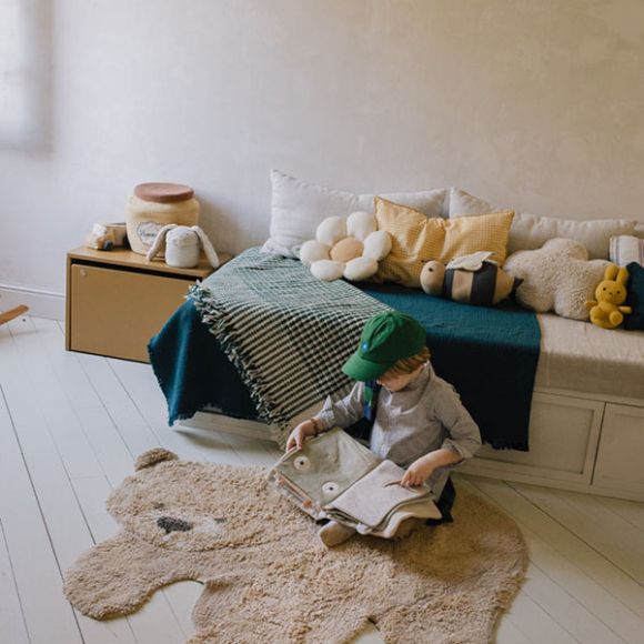 Χαλί δωματίου Lorena Canals Αρκούδος 120x122 στο Bebe Maison