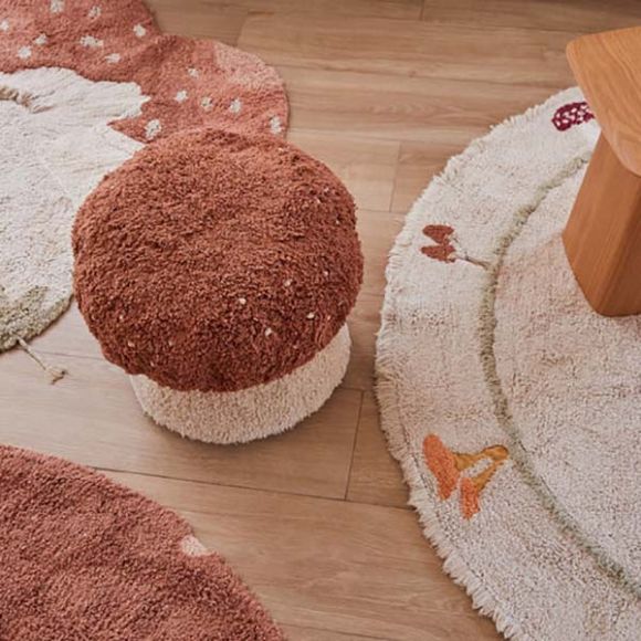 Χαλί δωματίου Lorena Canals Boletus 120 x 120 εκ. στο Bebe Maison