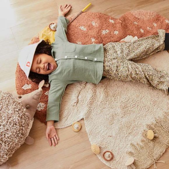 Χαλί δωματίου Lorena Canals Boletus 120 x 120 εκ. στο Bebe Maison