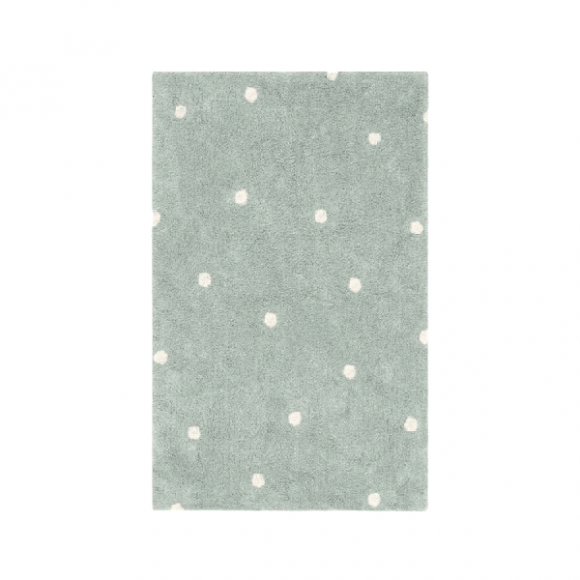 Χαλί δωματίου  Lorena Canals Mini Dot - Blue Sage 100 x 150 εκ. στο Bebe Maison
