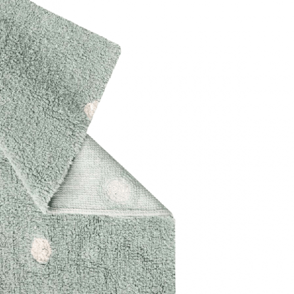 Χαλί δωματίου  Lorena Canals Mini Dot - Blue Sage 100 x 150 εκ. στο Bebe Maison