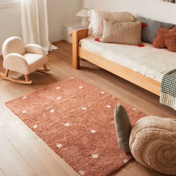 Χαλί δωματίου Lorena Canals Mini Dot - Chestnut 100 x 150 εκ. στο Bebe Maison