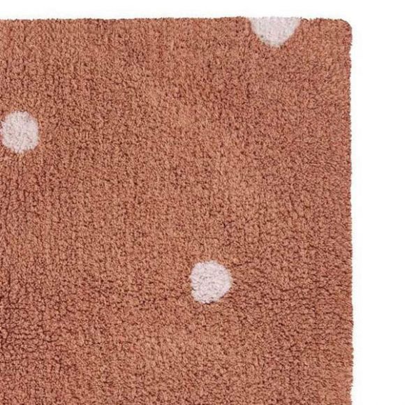 Χαλί δωματίου Lorena Canals Mini Dot - Chestnut 100 x 150 εκ. στο Bebe Maison