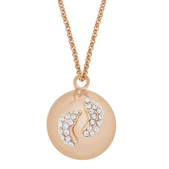 Μενταγιόν εγκυμοσύνης ProudMama Bola Eva Glowing Πατουσάκια Pink στο Bebe Maison