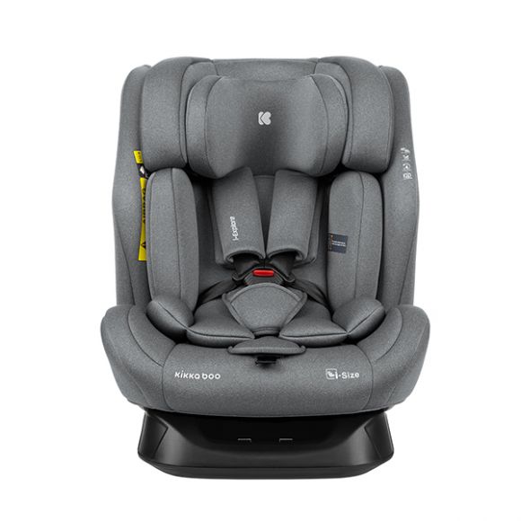 Κάθισμα αυτοκινήτου Kikka Boo 40-150 cm i-Explore i-size dark grey (δέσιμο με τη ζώνη) στο Bebe Maison