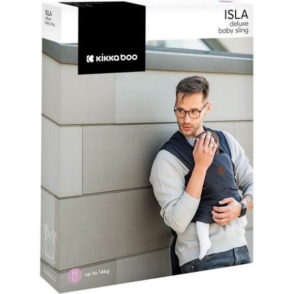 Βρεφικός μάρσιπος Kikka Boo Isla Dark grey στο Bebe Maison
