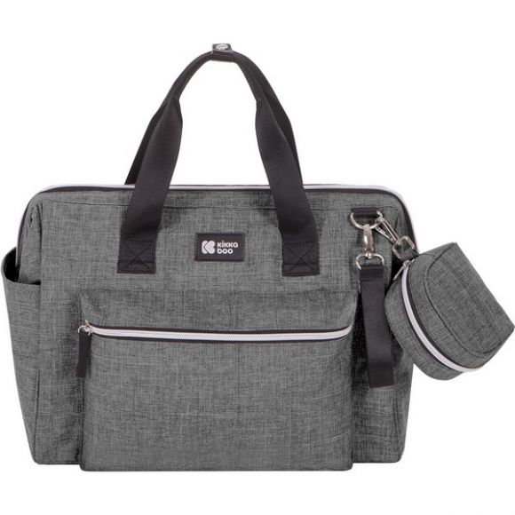 Τσάντα αλλαξιέρα Kikka Boo Mama bag Maxi dark grey στο Bebe Maison