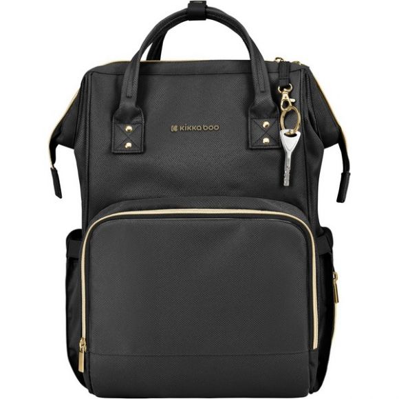 Τσάντα αλλαξιέρα / σακίδιο πλάτης Kikka Boo Siena Black Gold στο Bebe Maison