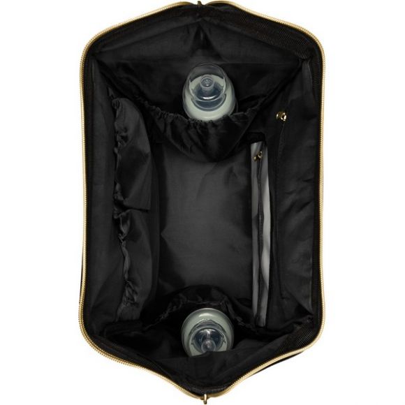Τσάντα αλλαξιέρα / σακίδιο πλάτης Kikka Boo Siena Black Gold στο Bebe Maison