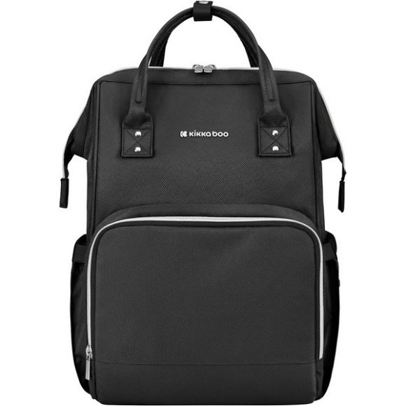 Τσάντα αλλαξιέρα / σακίδιο πλάτης Kikka Boo Siena Black Silver στο Bebe Maison