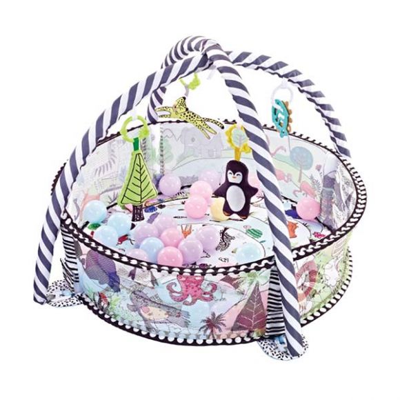 Γυμναστήριο Kikka Boo με 30 μπάλες Animals World στο Bebe Maison