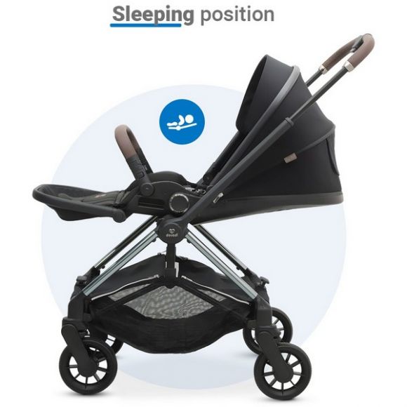 Βρεφικό καρότσι Dovadi Mio Midnight Black στο Bebe Maison