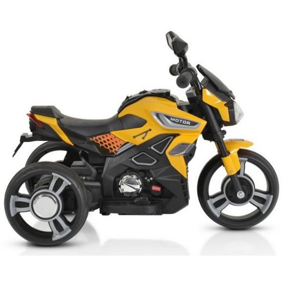 Ηλεκτροκίνητη παδική μηχανή Moni Colombo yellow στο Bebe Maison