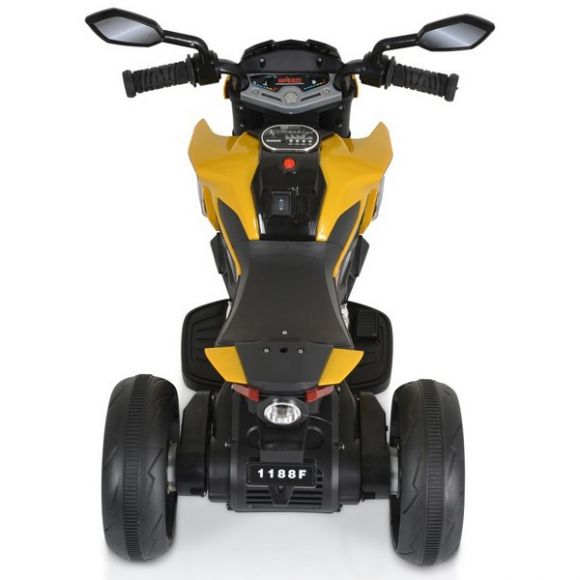 Ηλεκτροκίνητη παδική μηχανή Moni Colombo yellow στο Bebe Maison