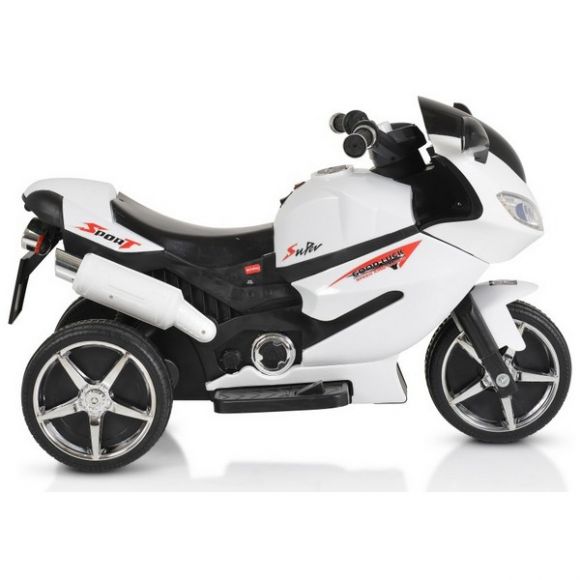 Ηλεκτροκίνητη παδική μηχανή Moni Comet white στο Bebe Maison