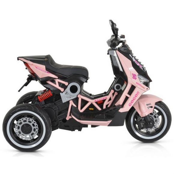 Ηλεκτροκίνητη παδική μηχανή Moni Napoli pink στο Bebe Maison