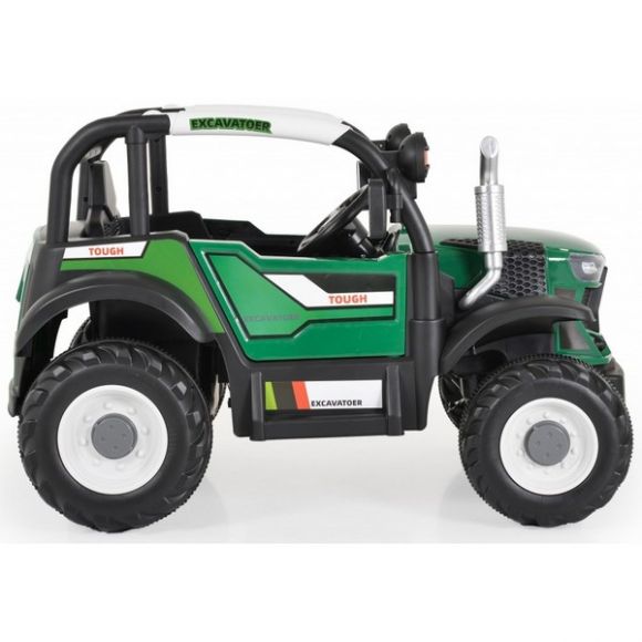 Ηλεκτροκίνητo παδικό τρακτέρ Moni Harvest green στο Bebe Maison