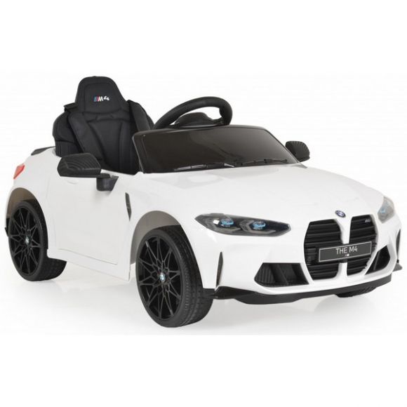 Ηλεκτροκίνητο παιδικό αυτοκίνητο 12V BMW M4 white painting στο Bebe Maison