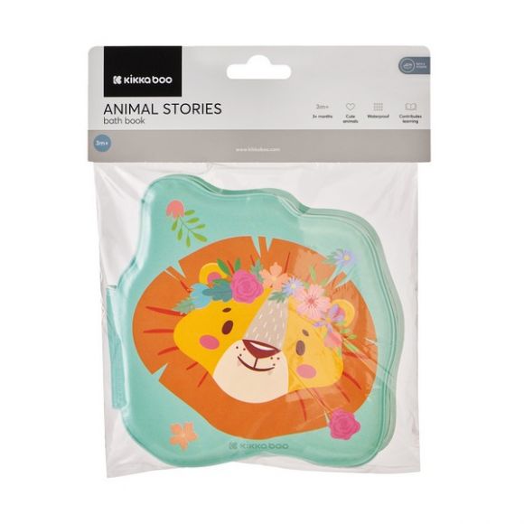 Παιχνίδι μπάνιου Kikka Boo βιβλίο animal stories στο Bebe Maison