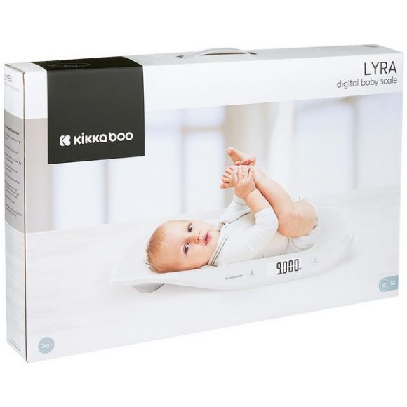 Ψηφιακή βρεφική ζυγαριά Kikka Boo Lyra Grey στο Bebe Maison
