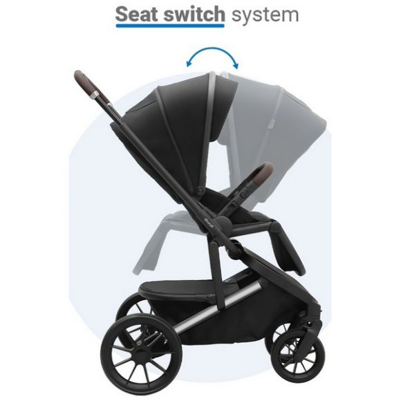 Πολυκαρότσι 3 σε 1 Dovadi Fly Midnight Black στο Bebe Maison