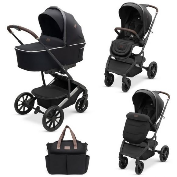 Πολυκαρότσι 2 σε 1 Dovadi Fly Midnight Black στο Bebe Maison