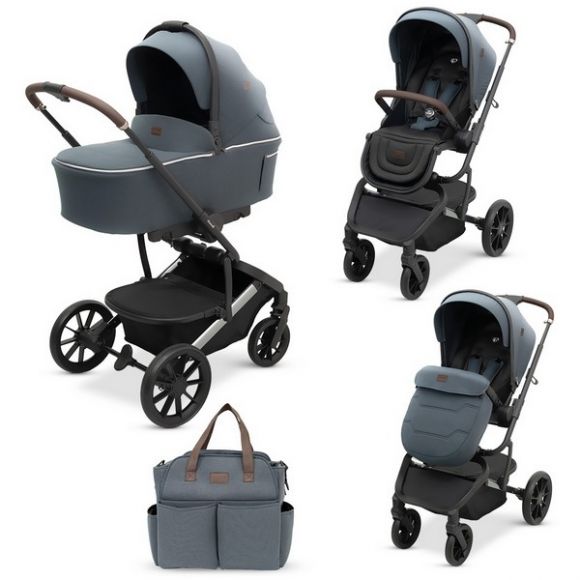 Πολυκαρότσι 2 σε 1 Dovadi Fly Night Grey στο Bebe Maison