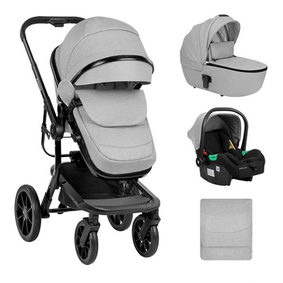 Πολυκαρότσι Kikka Boo Irene 3 σε 1 Light grey στο Bebe Maison
